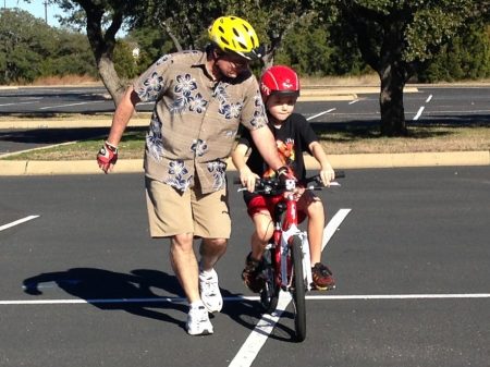 Improve your daytime (and nighttime) visibility when riding your bike. Improve your daytime (and nighttime) visibility when riding your bicycle.