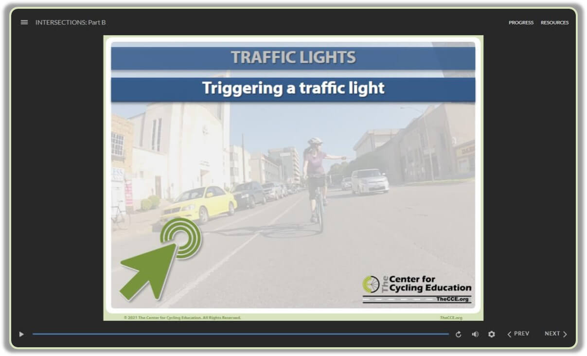 Triggering a traffic light on your bike The Center for Cycling Education