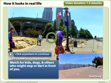 riding a bike on paths & trails--what to consider
